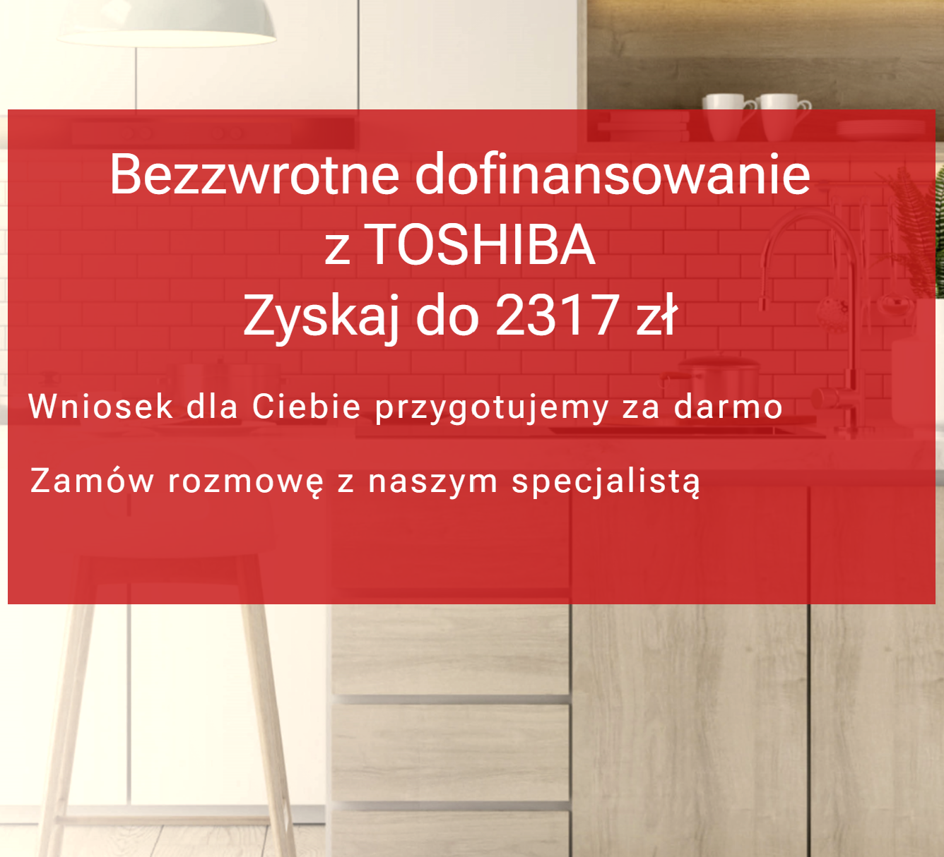 Dofinansowanie przy wyborze pomp ciepła TOSHIBA ESTIA !